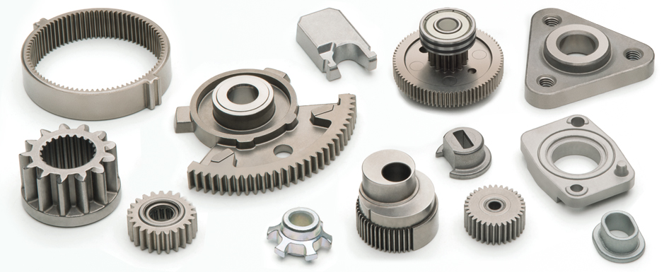 Home sintered structural components for automotive equipment